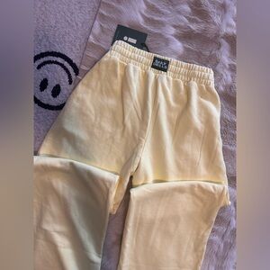 Daily Drills Light Yellow Sweatpants SOLD OUT STYLE